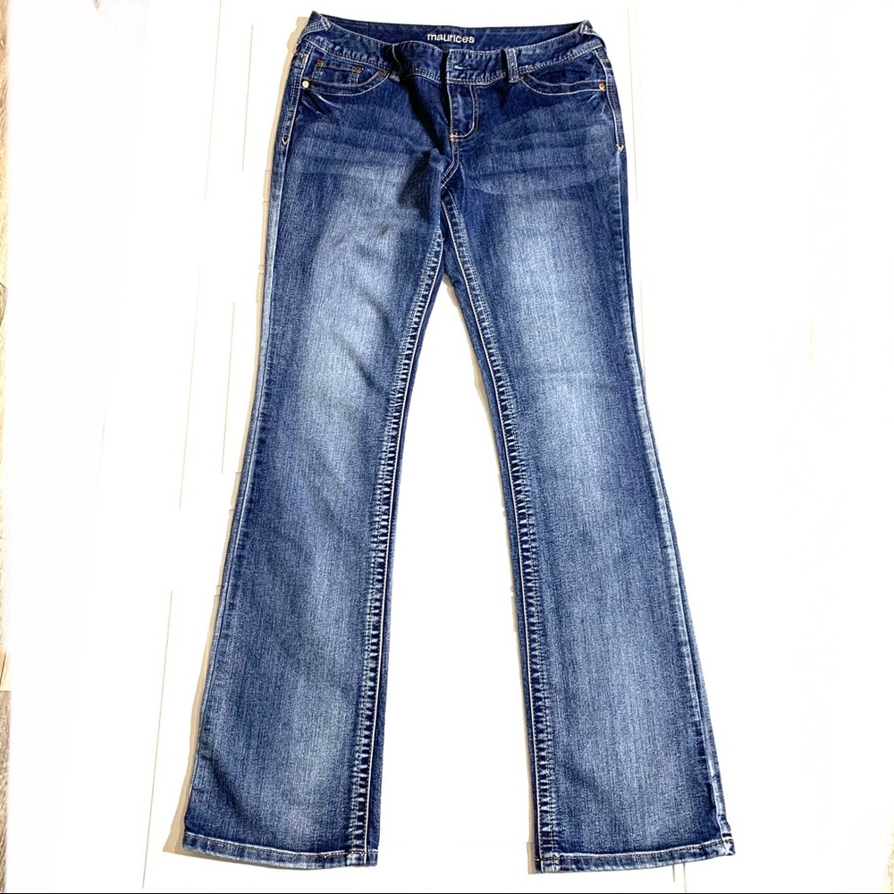Maurices Low Rise Bootcut Jeans 7/8 Long
